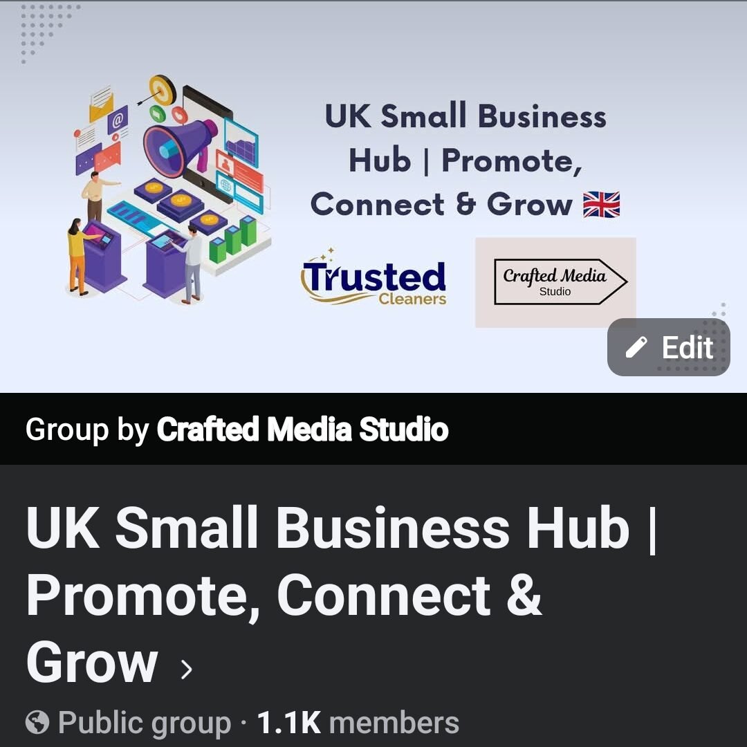 UK small business hub Facebook screenshot