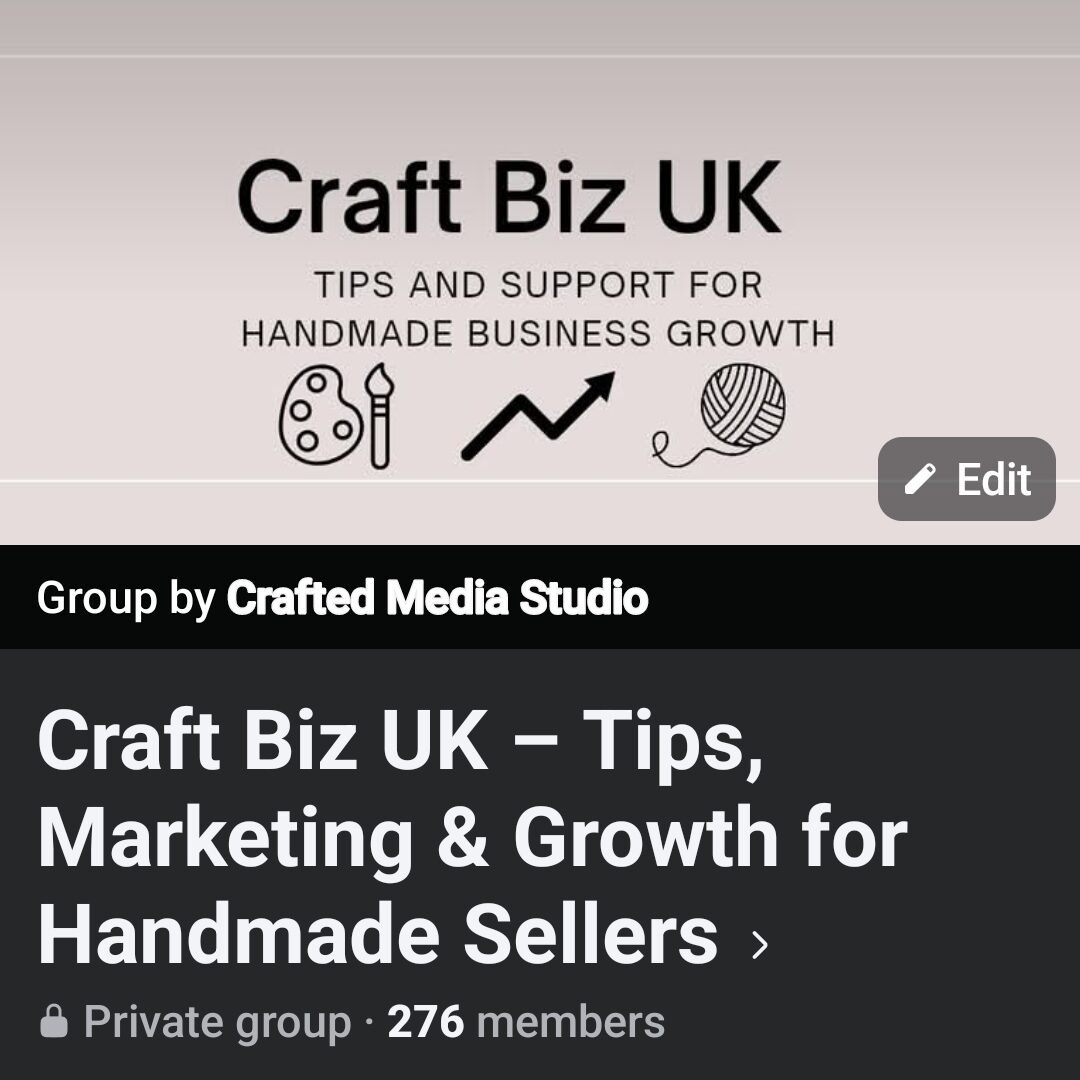 Craft biz UK marketing tips and strategy growth group on Facebook